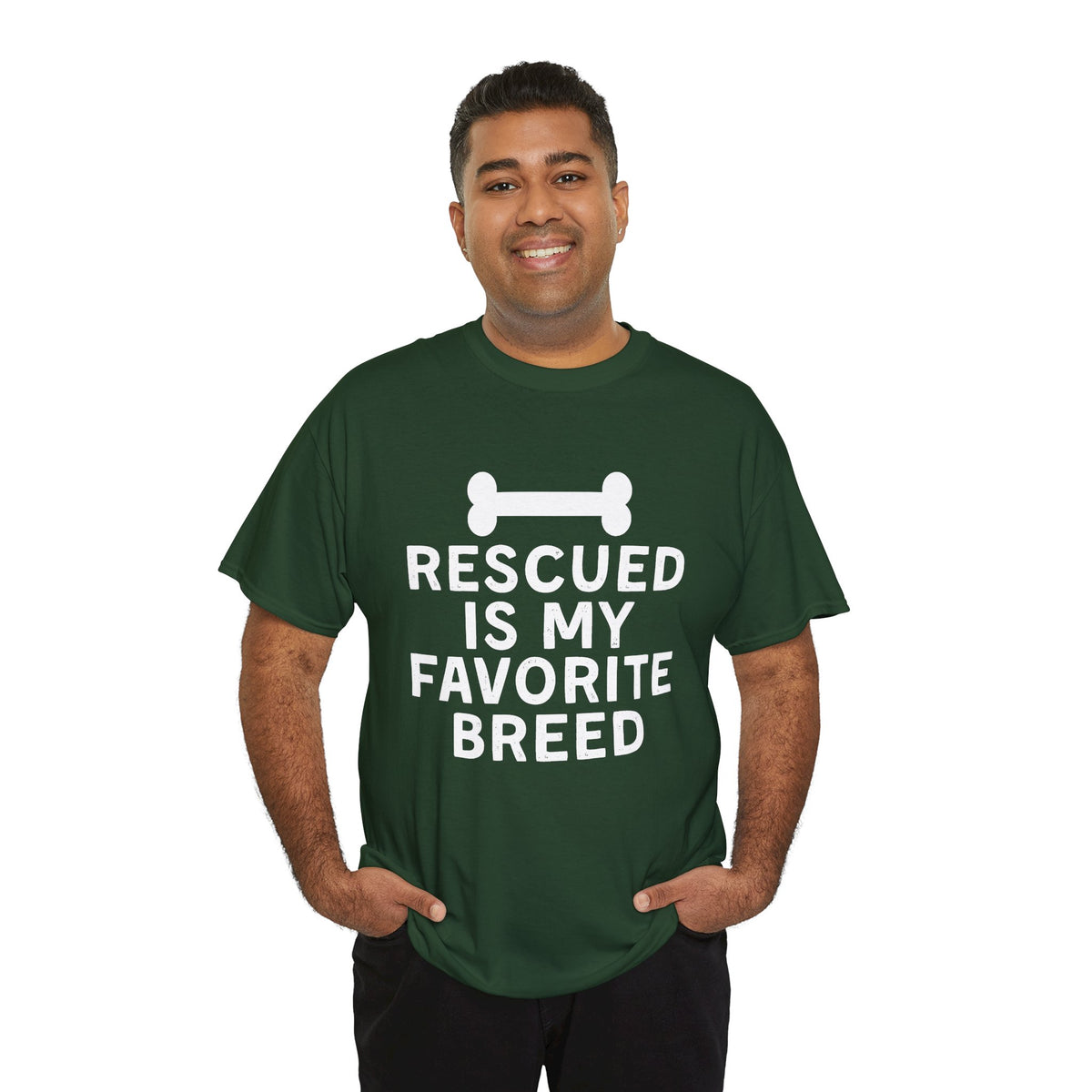Rescued Is My Favorite Breed T-Shirt