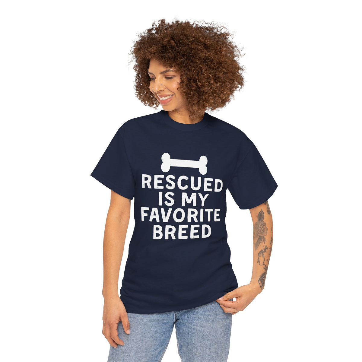 Rescued Is My Favorite Breed T-Shirt