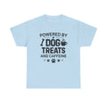 Dog Treats & Caffeine T‑Shirt — Funny Dog Lover Tee