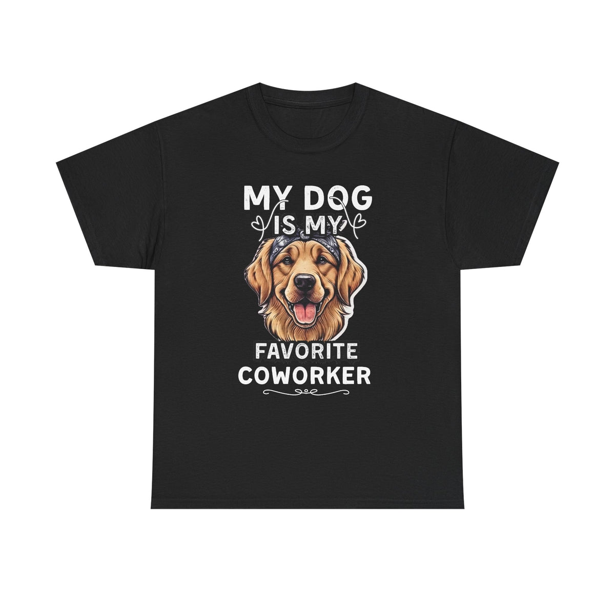 My Dog Is My Favorite Coworker T‑Shirt — Funny Dog Lover Tee