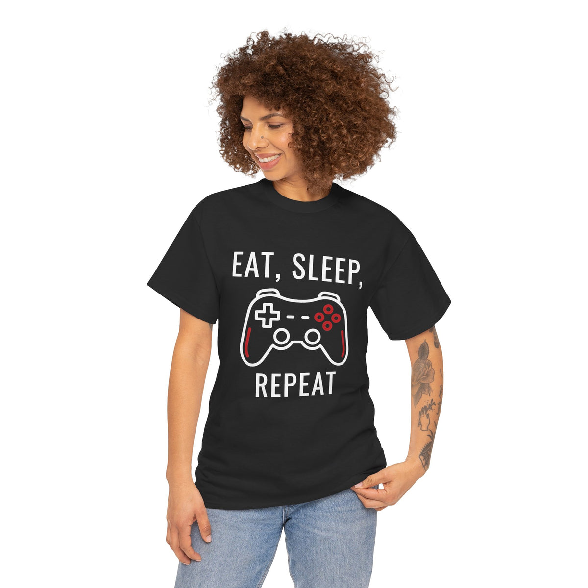 Eat, Sleep, Repeat Gamer T-Shirt