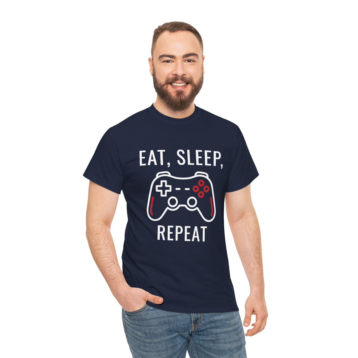 Eat, Sleep, Repeat Gamer T-Shirt