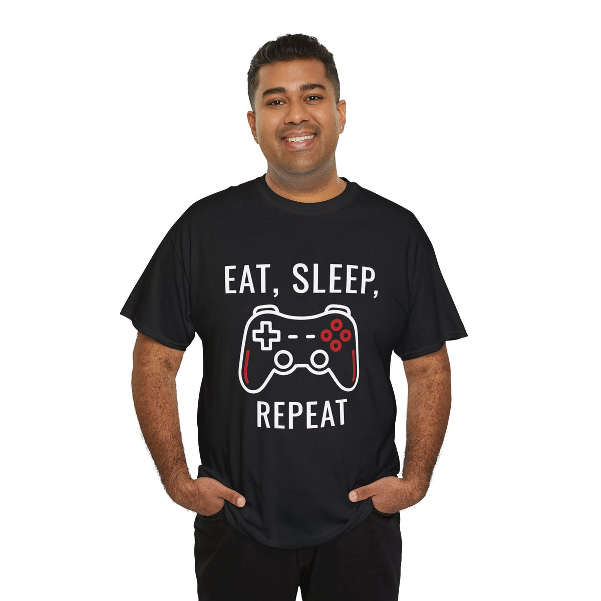 Eat, Sleep, Repeat Gamer T-Shirt